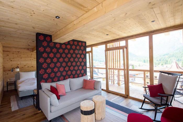 Berghotel - Sexten Rom bilde