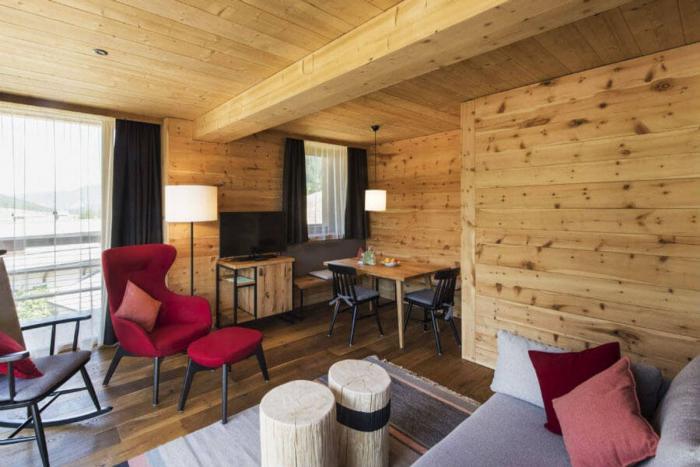 Berghotel - Sexten Rom bilde